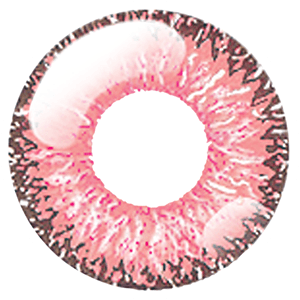 パーフェクトシリーズワンデーのカラコン 紅梅ピンク